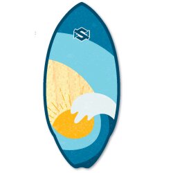 Skimboard SkimOne Fiberwood 44  112cm SeaSurfSun