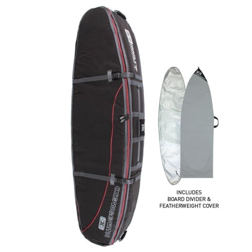 Ocean &amp; Earth Boardbag Travel Quad Coffin Shortboard Cover
