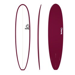Surfboard TORQ Epoxy TET 8.0 Longboard White Burgu