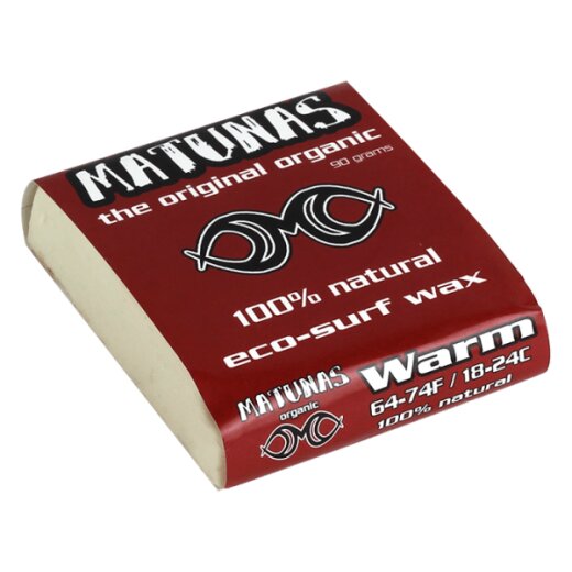 Matunas organic Surf Wax Warm 18&deg;C - 24&deg;C