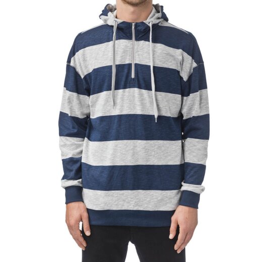 Globe Fleck Hoodie Ombre Stripe