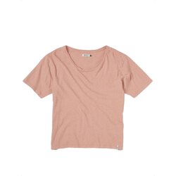 Cleptomanicx Women Loose Tee Linn Coral