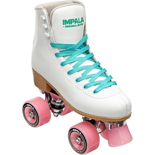 Impala Quad Skate Rollschuhe Wei&szlig;