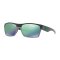 Oakley TWO FACE Sonnenbrille Polished black Jade Iridium