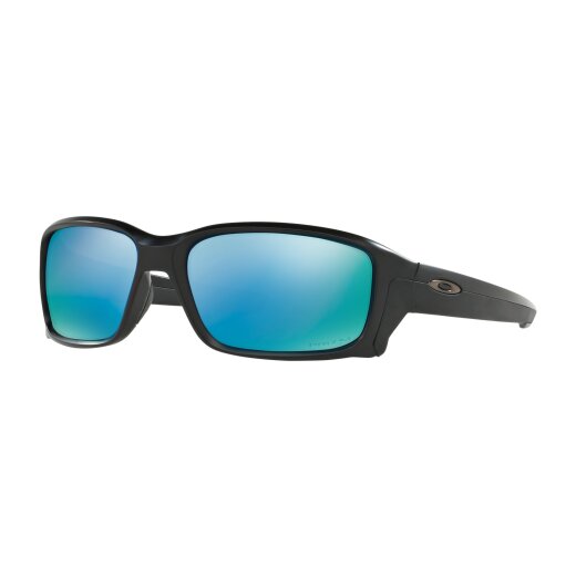 Oakley Straightlink Sonnenbrille Matte Black Deep H2O Polarized