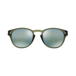 Oakley Latch Sonnenbrille Matte Olive Ink Emerald Iridium