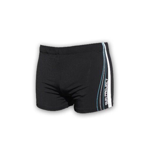 Sun Project Swim BOXER Black / Blue Strings