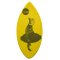 HW-Shapes Hybridskim Minimal M&ouml;we Skimboard Yellow
