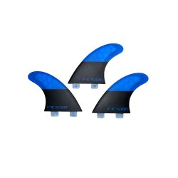 FCS PC-5 Tri Fin Set (M) Ice Blue