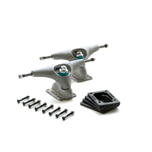 Carver Truck Set CX4 Front C2 6,5" Back Silver Raw