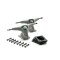 Carver Truck Set CX4 Front C2 6,5" Back Silver Raw