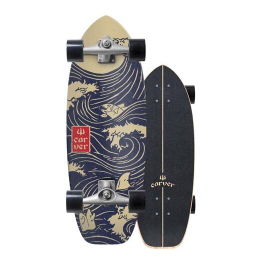 Carver Snapper Surfskate Complete CX Raw