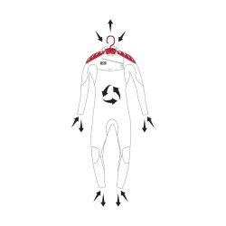 Ocean & Earth Quick Dry Wetsuit Hanger