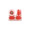 Sunset Flare Led Conical Wheels (4er Set) 65mm/ 78a Red