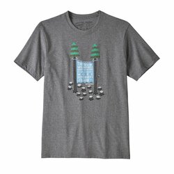 Patagonia Treesitter Responsible Tee Gravel Heather