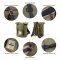 Northcore Waxed Canvas Back Pack Stone