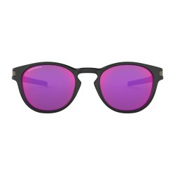 Oakley Latch Sonnenbrille Matte Black Translucent Red...