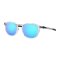Oakley Pitchman Sonnenbrille Clear Prizm Saphire Iridium
