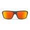 Oakley Split Shot Sonnenbrille Matte Heather Grey Prizm Ruby Polarized