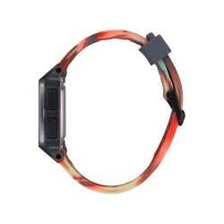Nixon Base Tide Surfuhr Tidenuhr Orange Jellyfish