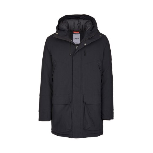 Cleptomanicx Jacke Winter H. Jacket Parkistan Phantom Black