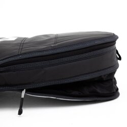 FCS Boardbag Travel 2 Funboard Black/Grey Surfboard Cover 7.6