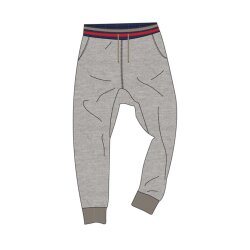Pullin Jogging Loose Taupe Jogginghose