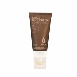 Swox ZINC Beige SONNENCREME Combo Gesicht/Lippen  LSF50 20ml