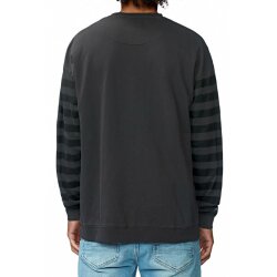 Globe Carrier Crewneck Sweater Washed Black