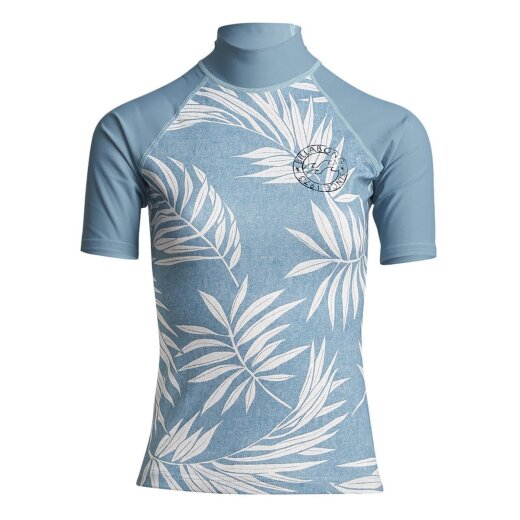 Billabong Lycra Surf Capsule SS Kurzarm Sea Blue