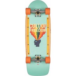 Globe Burner Cult of Freedom Retro Skateboard
