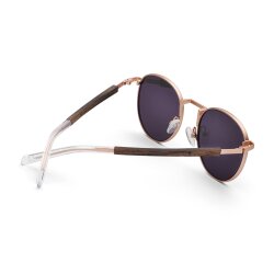 TAS Take A Shot Jani Sonnenbrille Rose Metal Walnuss
