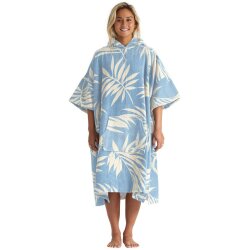 Billabong Poncho Hooded Towel Blue Palms