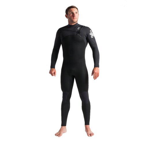 C-Skins Session 4/3 Frontzip CZ Neoprenanzug Steamer Black/ Carbon/ White