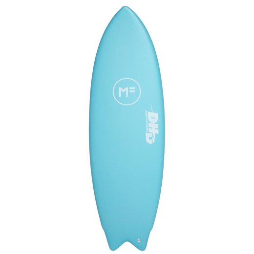 MF x DHD Twin 58" FCS II Softboard Island Paradise