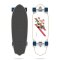 Long Island Mesmerize Cruiser Longboard Komplettboard