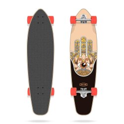 Long Island Raise Kicktail Longboard Komplettboard