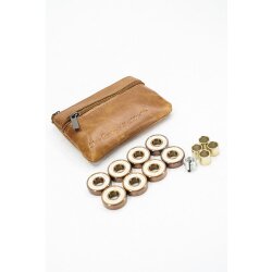 Blurs Kugellager Titanium Bearings Rose Gold mit Card Holder