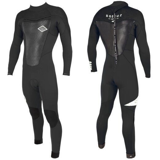 So&ouml;ruz Fighter Backzip 5/4/3 Neoprenanzug Black