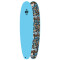Ocean &amp; Earth Ezi Rider 8 Softboard Hippy Skull Blue