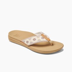 reef Ortho-Bounce Woven Zehentrenner Vintage-White