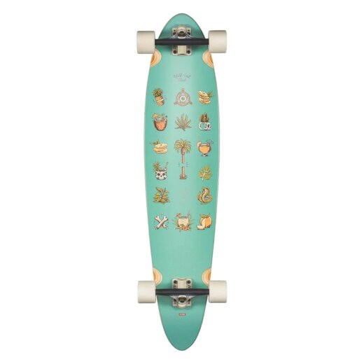 Globe Pinner Classic Longboard Komplettboard Halfcut
