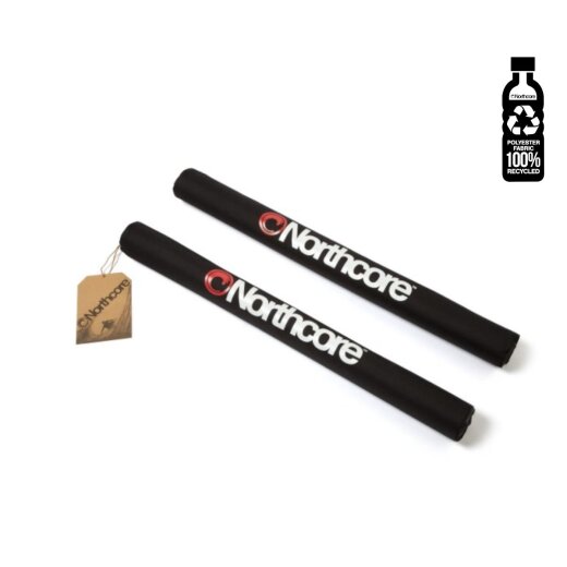 Northcore Wide Roof Bar Pads Dachtr&auml;gerpolsterung Black