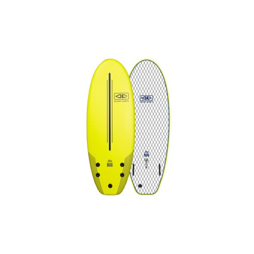 Ocean &amp; Earth Bug 40" Mini Softboard Lime