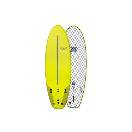 Ocean &amp; Earth Bug 56" Mini Softboard Lime