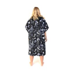So&ouml;ruz Poncho Fone Handtuch Umkleide Schwarz