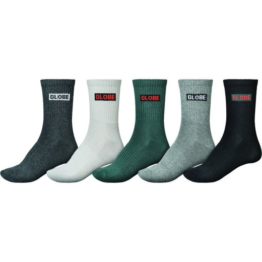 Globe Socken Hilite Crew 5 Pack