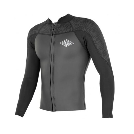 So&ouml;ruz Fighter Top 2/1 LS Zip Black