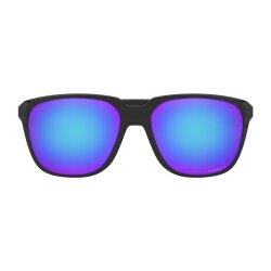Oakley Anorak Sonnenbrille Polished Black Prizm Sapphire