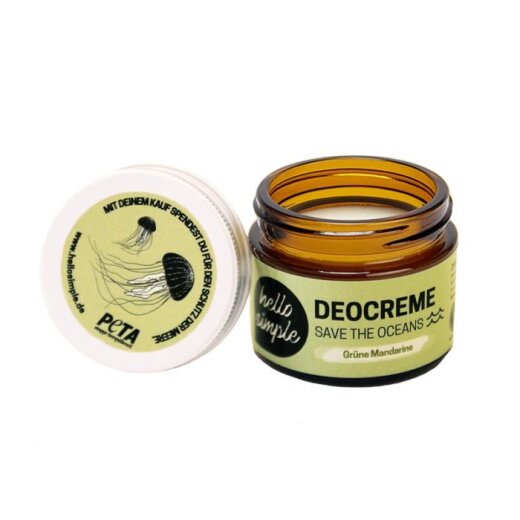 Hello Simple Deocreme 50g Gr&uuml;ne Mandarine